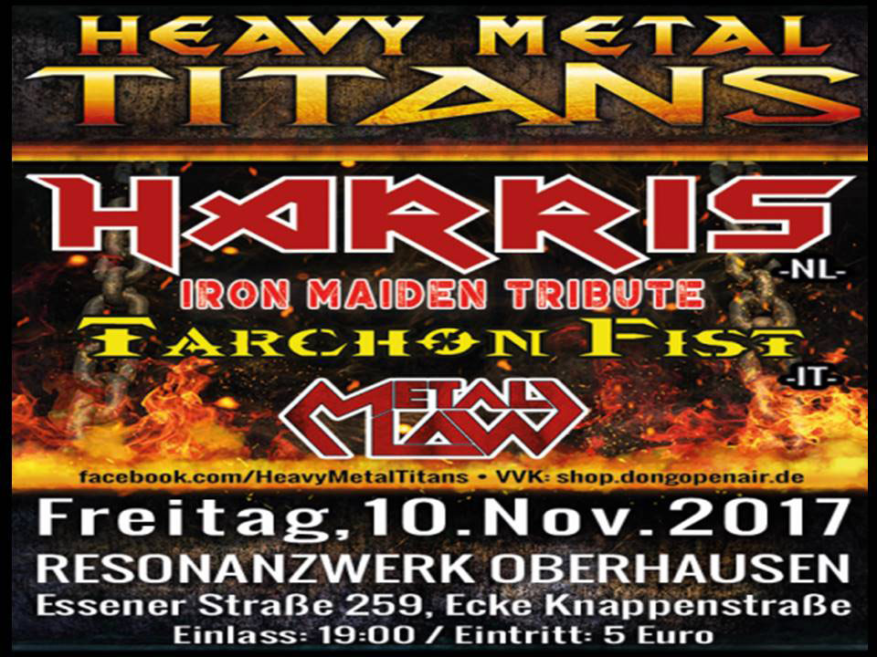 2017-11-10 - HEAVY METAL TITANS - HARRIS - Tarchon Fist - Metal Law