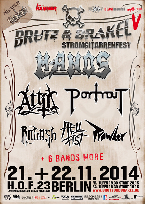 Brutz & Brakel Stromgitarrenfest 2014
